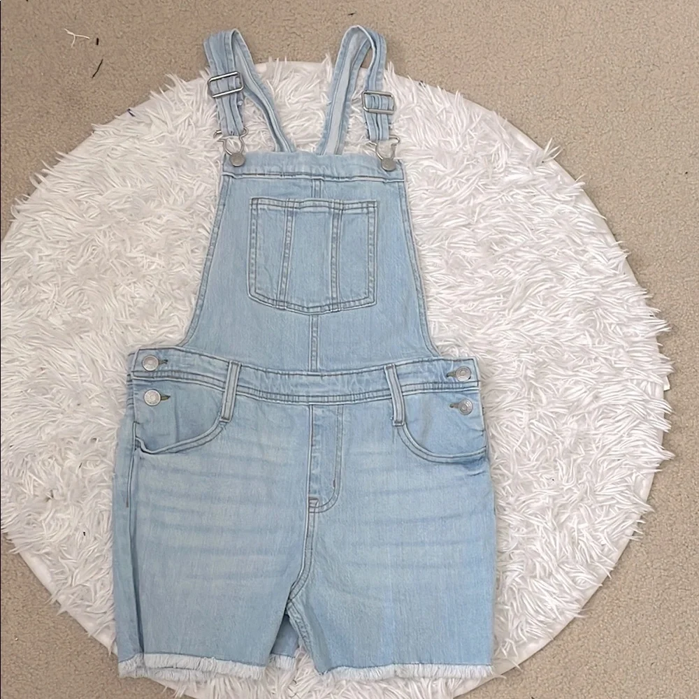 Cat & Jack Light Blue Denim Overalls